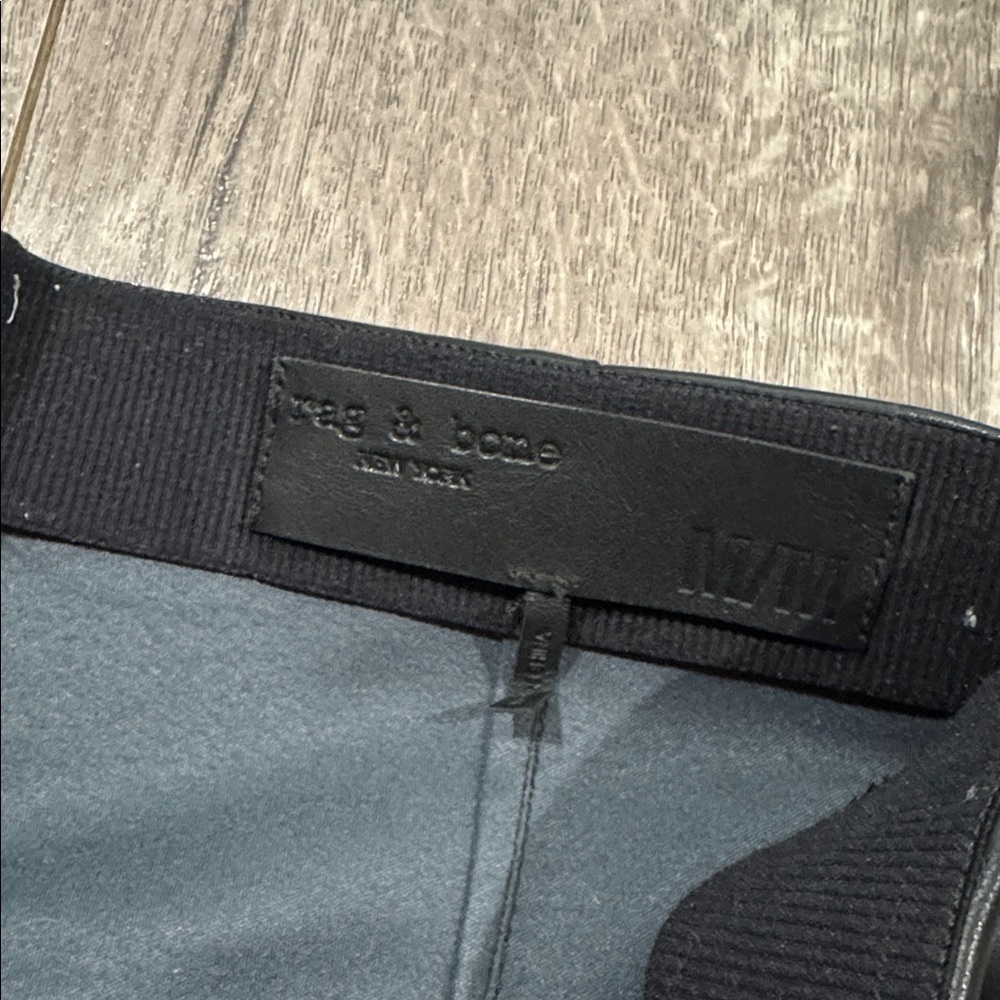 Rag & Bone faux leather leggings size M - Picture 5 of 8